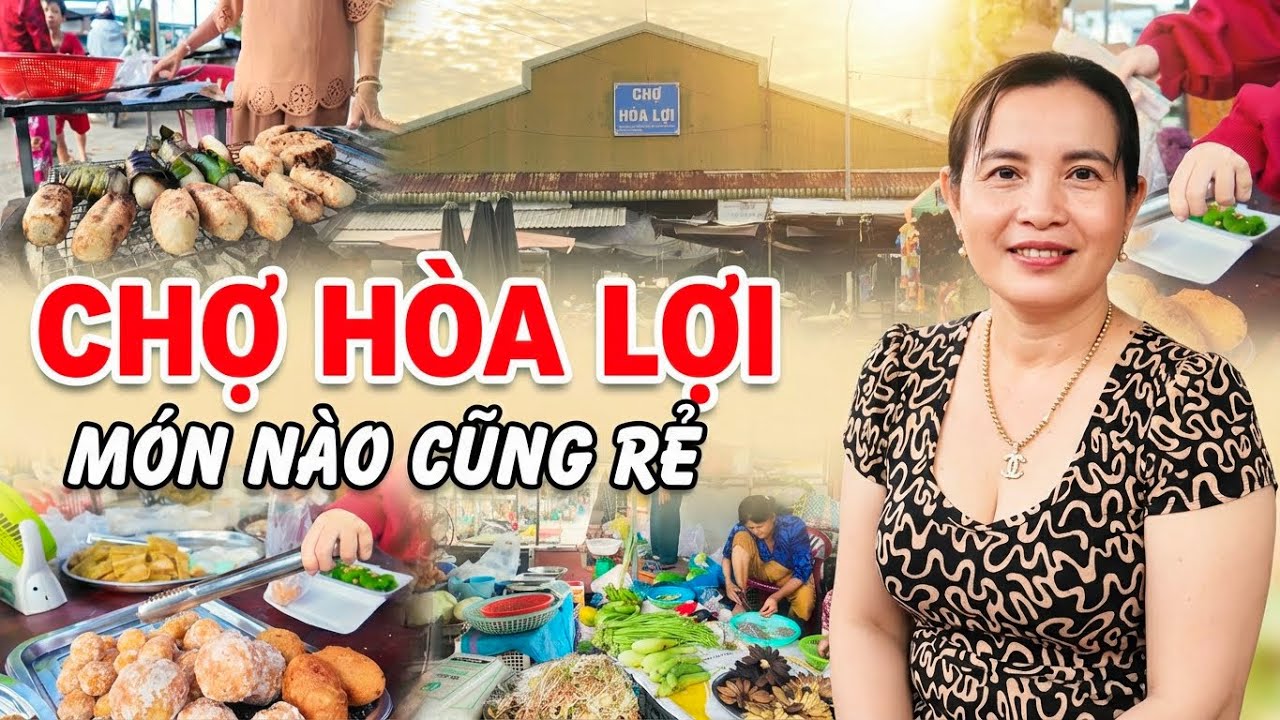 Rất Chân Thật Chợ Miệt Vườn Dân Dã – Mỗi Gian Hàng Một Câu Chuyện Quê Nhà | Chợ Hòa Lợi Kiên Giang