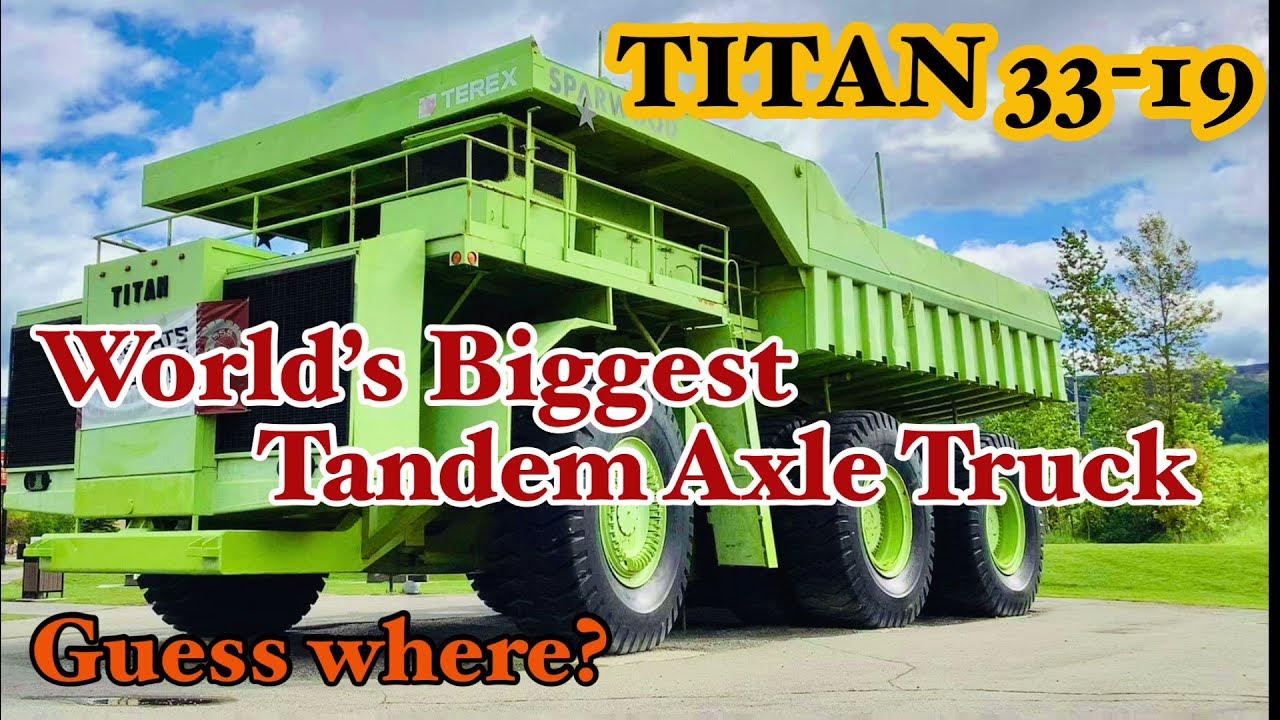 World’s Biggest Tandem Axle Truck YouTube
