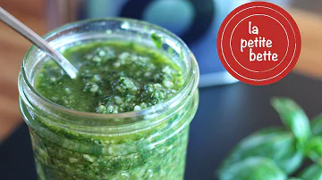 Comment conserver le pesto maison ?