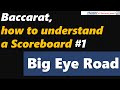 Baccarat, how to understand a scoreboard #1 [#百家乐 #바카라 #バカラ #bacará #баккара́ #บาคาร่า]