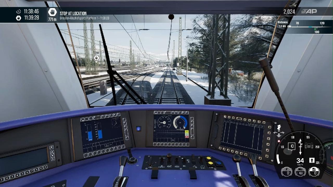 TSW 5 - Dresden HBF To Coswig BF (Local) 776.2 DBpbzfa ❄️🚊🇩🇪