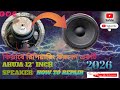একটি AHUJA 12"inch স্পিকার কিভাবে রিপেয়ারিং করবেন ।। How to repair Ahuja 12" inch speaker ।। 2026