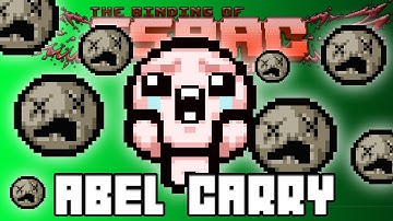 ABEL CARRY - Custom Afterbirth Challenge (Blindfolded, x50 Abels)