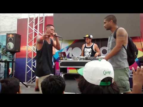 CARLITOS Y JBP FREESTYLE - HIP HOP ON THE BEACH 2015