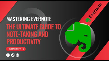 Mastering Evernote : The Ultimate Guide to Note-taking and Productivity | Evernote download