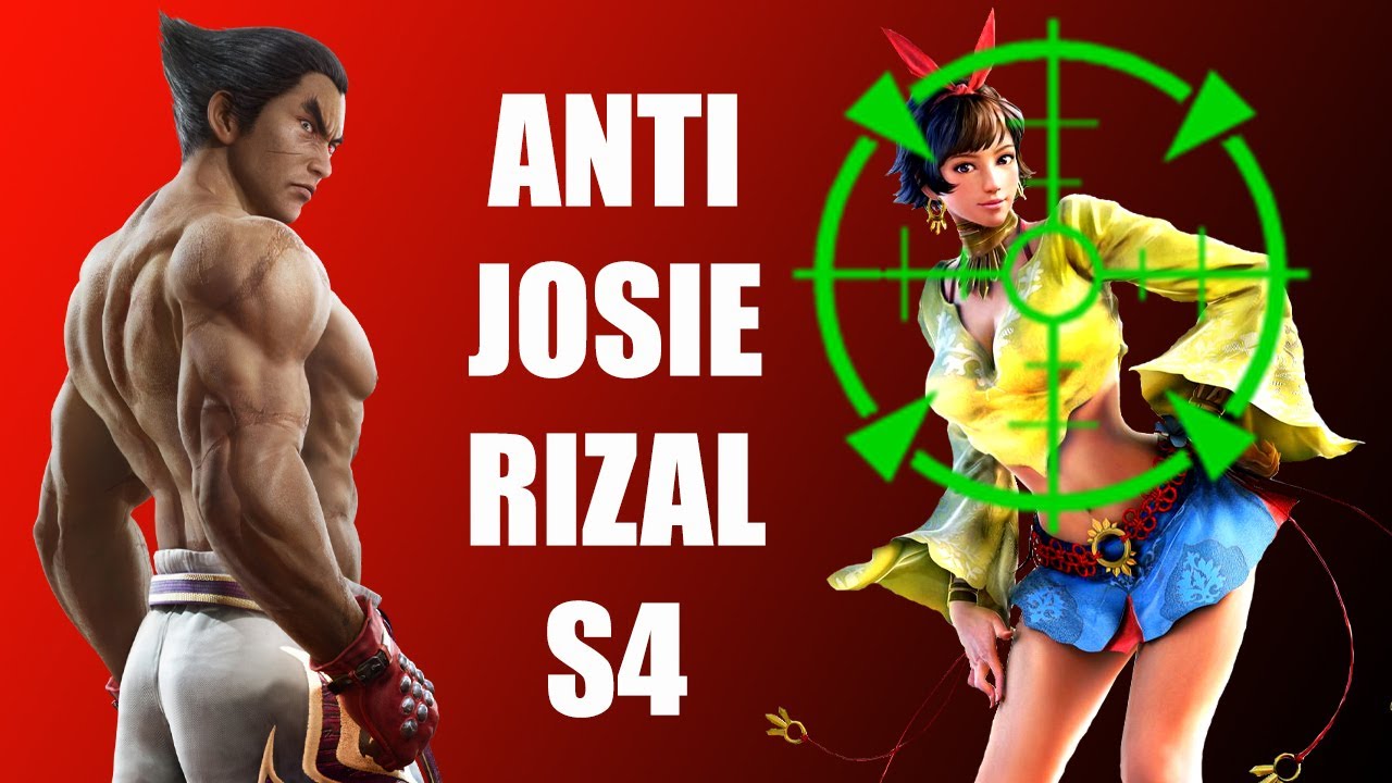 Tekken7 anti Josie Rizal punishment guide with frame data 4k