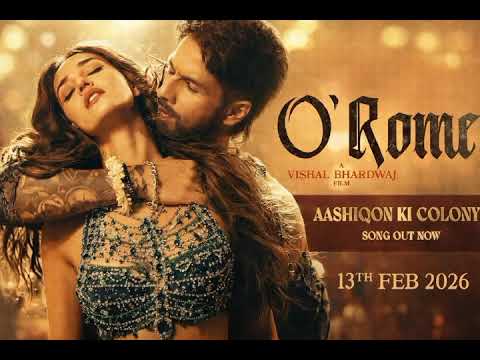 O'Romeo: Aashiqon Ki Colony (speed version) | Shahid K, Disha P | Sajid N | Vishal B |