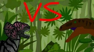 Velociraptor Vs Dilophosaurus Animacion