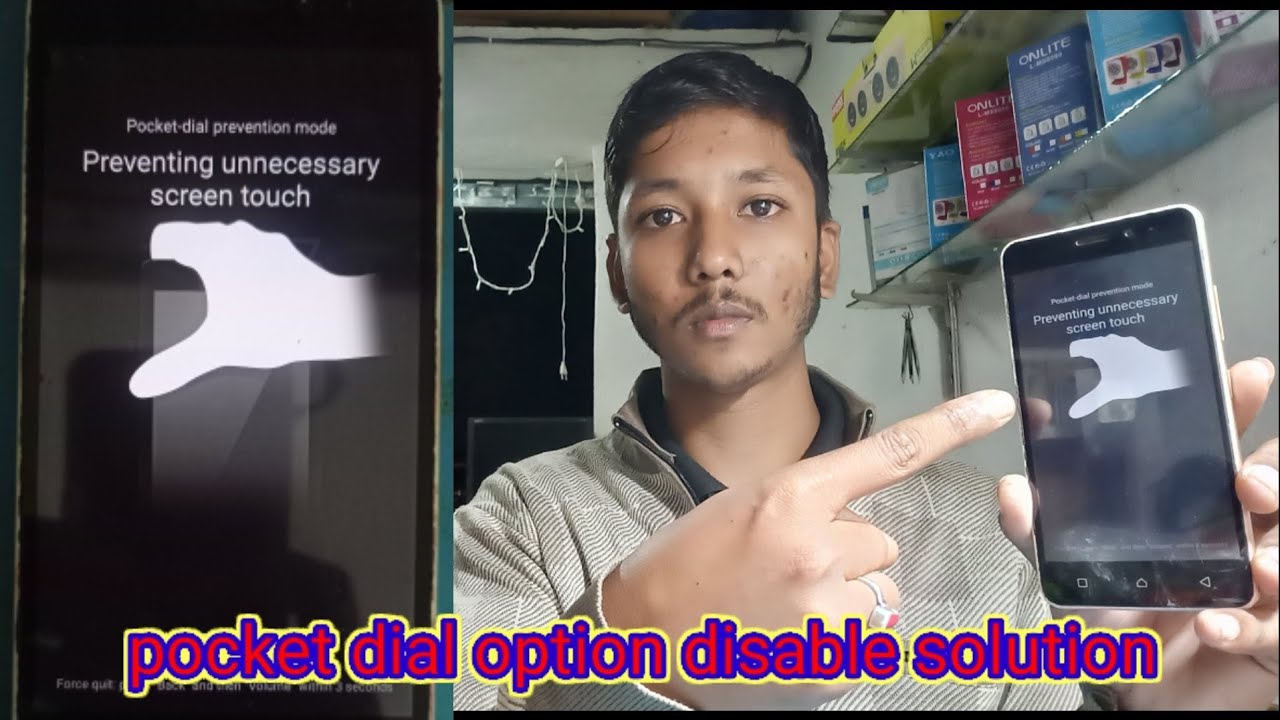 Lenovo k6 note, pocket dial/Preventing unnecessary. screen touch