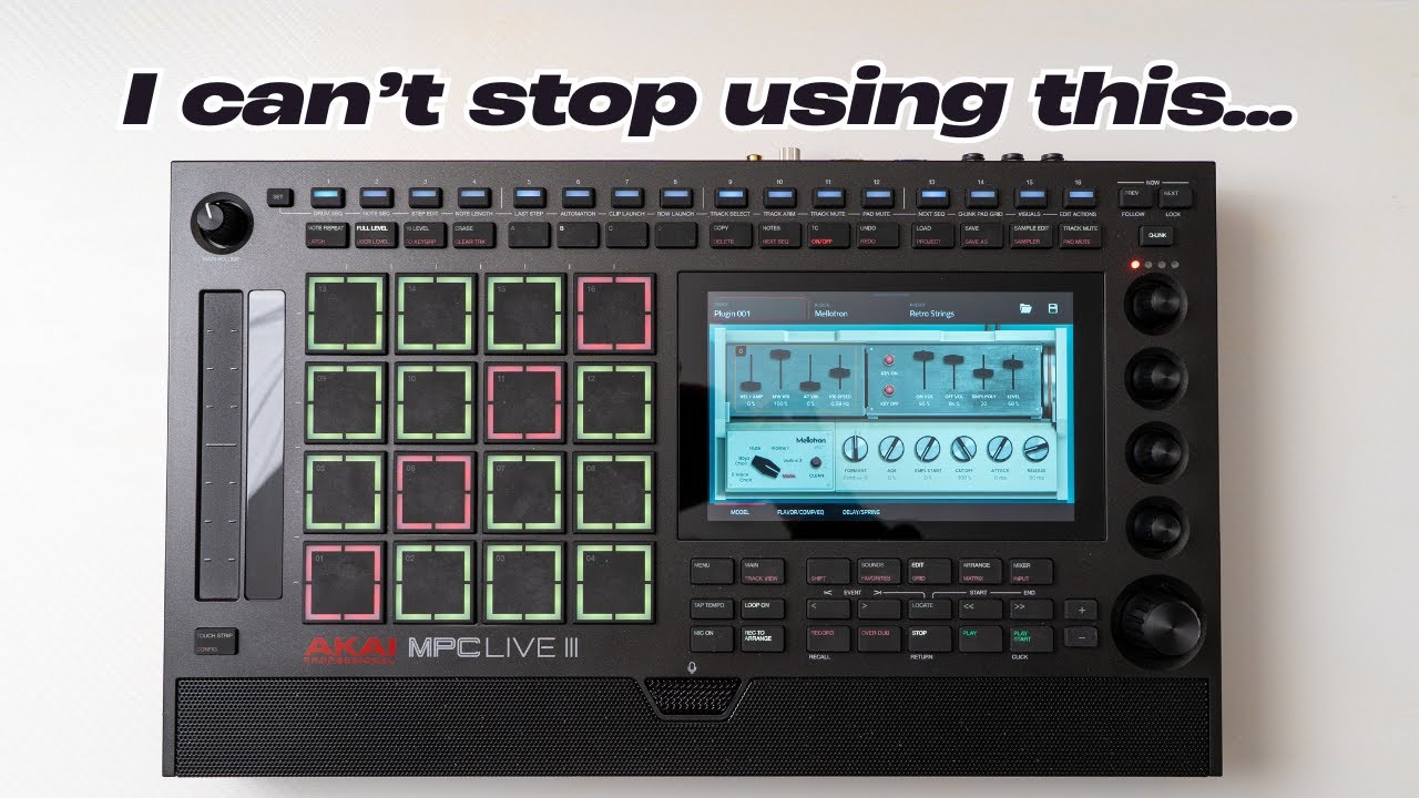 Первые впечатления от Akai MPC Live 3: невероятно увлекательно, очень мощно и немного сложно