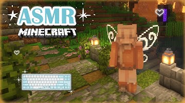 Minecraft ASMR ♡ – Cozy Path Building 🍂 | Whispering & Keyboard Sounds ✨