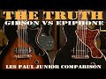 Les Paul Junior Shootout - Gibson vs Epiphone - Back to Back Comparision