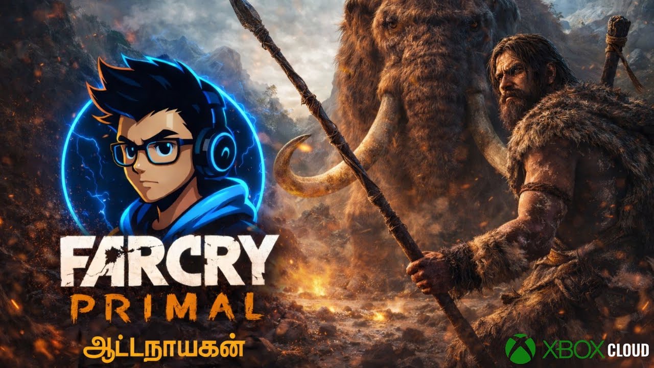 Far Cry Primal Gameplay Tamil | Xbox Cloud Gaming | Stone Age Survival | Aattanayagan Game Box