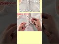 パーカーの紐の結び方 一本編みのチュートリアル How to connect yarn#紐#一本編#編み#三つ編み#繋#作り方#結び方#打結#วิธีการผูก#묶는방법#パーカー#shorts