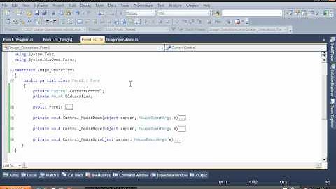 Moving Controls C# dynamically in window form