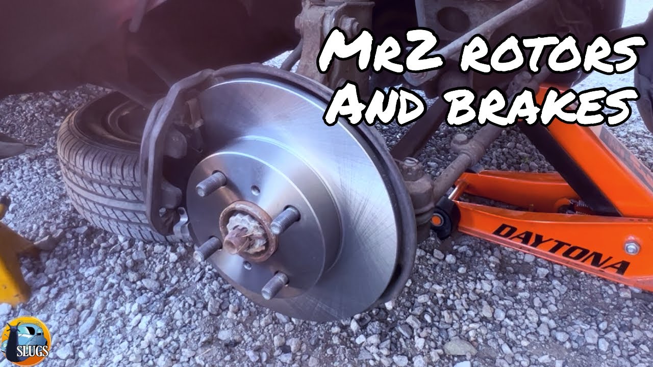 How to replace MR2 Rear rotors (1985)