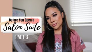 BEFORE YOU OPEN A SALON SUITE | WHAT YOU NEED TO BE SELFEMPLOYED | PART 3 | FUNDING AND LICENSING