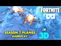 Fortnite Season 7 Planes in 3D sbs - VR Headset Compatible (Not 360°) Fortnite Nostalgia