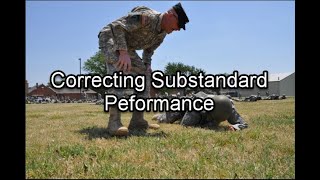 Best Method Ever to Correct Substandard Performance