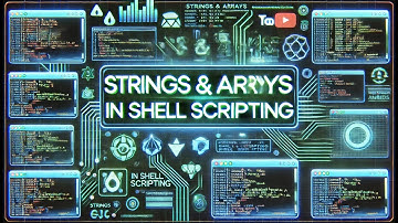 Strings & Arrays Explained with Practical Examples in Shell Scripting | Bash Scripting for Beginners