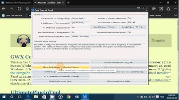 How to use the GWX Control Panel to prevent windows 10 upgrades and to erase Windows 10 upgrade fold