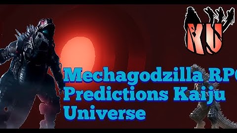 Mechagodzilla RPO Attacks & Roars Predicctions/ Kaiju Universe