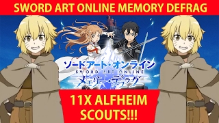 Alfheim Reborn 11X Character Scout Sword Art Online Memory Defrag
