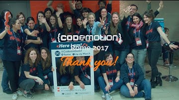 Code & Passion at Codemotion Rome 2017