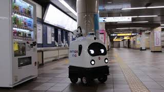 ZMPの自動運転ロボ「PATORO」が東京メトロの駅構内を自動で消毒