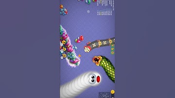 🔥🔥BIG SNAKE KILL TRICK IN WORMSZONE.IO SNAKE  GAME BY BLACK GHOST SNAKE 😱😱