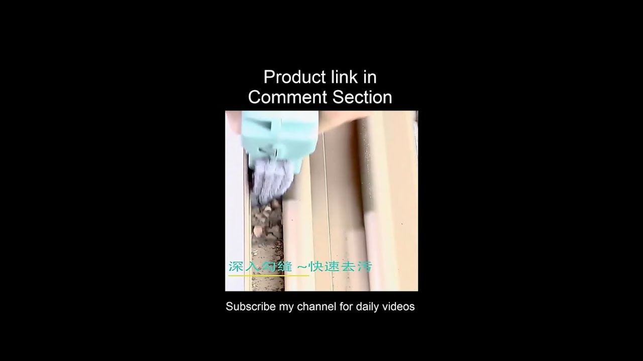 Special Window Track Cleaner, Window Groove Cleaning Brush Tools Set 