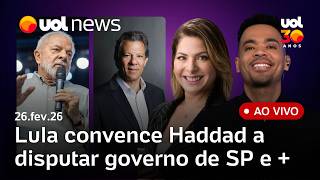 Download Lagu Lula convence Haddad a disputar governo de SP; Mendonça autorizou quebra de sigilo de Lulinha e + MP3