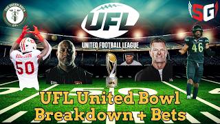 2026 United Bowl Best Bets | Doc's Sharp UFL Picks!
