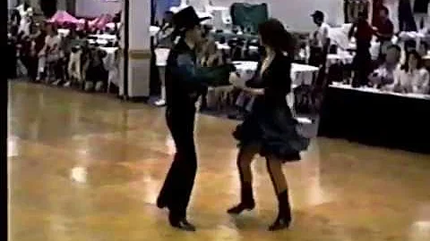 Steve and Tabitha Dance Country Cha Cha at Portland Dance Festival UCWDC competition