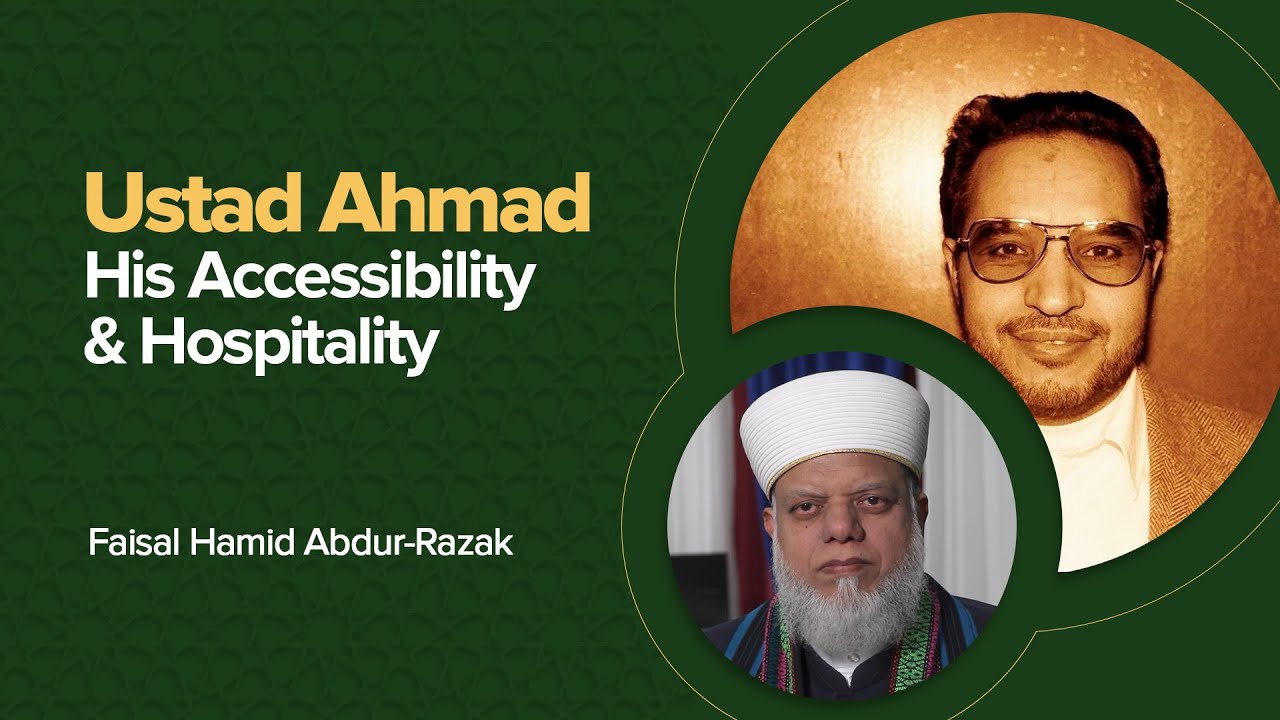 Ustad Ahmad Ehwas - His Accessibility and Hospitality - YouTube