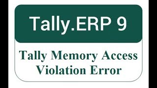 How to Solve Tally Memory Access Violation Error