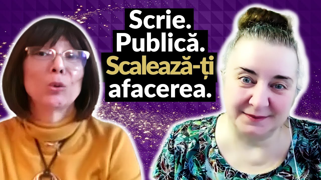 Adriana Radu și strategii de marketing pentru autori - Ep.30
