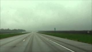 Minnesota - Interstate 90 East - Mile Marker 120-130 (5/27/13)