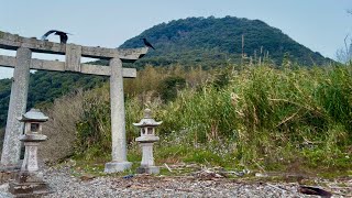 【4K】高杢島-陸繋島の金比羅宮-Kumamoto,Japan