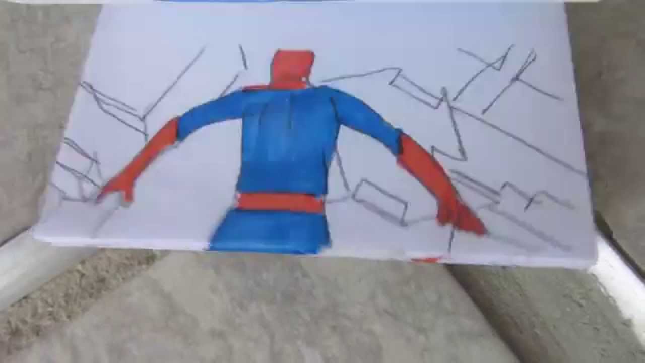 spiderman flipbook animation