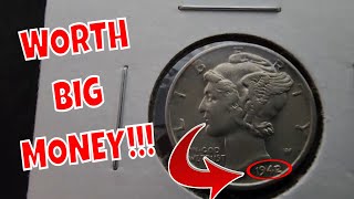 Mercury Dime Doubled Die Error & Overdate Is Worth Big Money 1942/1