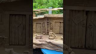 Turning old into Masterpiece 🪵🪄I Creative wood art 👍 #craftspeople #woodscraft  #woodcarving