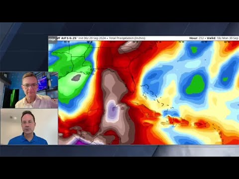 Tropical development possible in the Caribbean, Gulf - YouTube