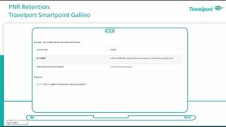 How To Keep Pnr Live Beyond Its Original Purge Date On Travelport Smartpoint Galileo