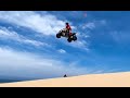 Huge quad and bike jumps at silver lake sand dunes ft rastrelli stanfield  more