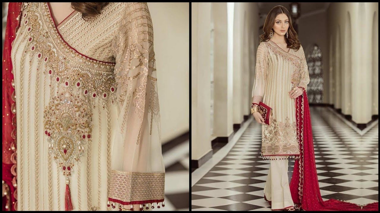 Attractive Designer's Chiffon Party Wear Dress Collection For Womens/2020 Fashion