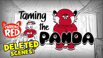 Turning Red | "Taming the Panda" Deleted Scene Clip | Disney and Pixar