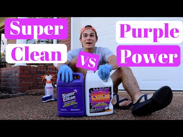 SUPER CLEAN : THE BEST CLEANER AND DEGREASER !! (+ GIVEAWAY !!) 