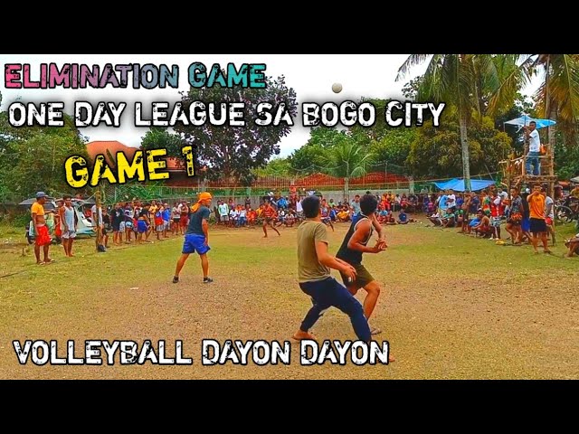 ONE DAY LEAGUE SA BOGO CITY || VOLLEYBALL DAYON DAYON ||JEPLAY TV class=