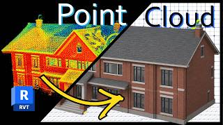Point cloud to 3D model Revit